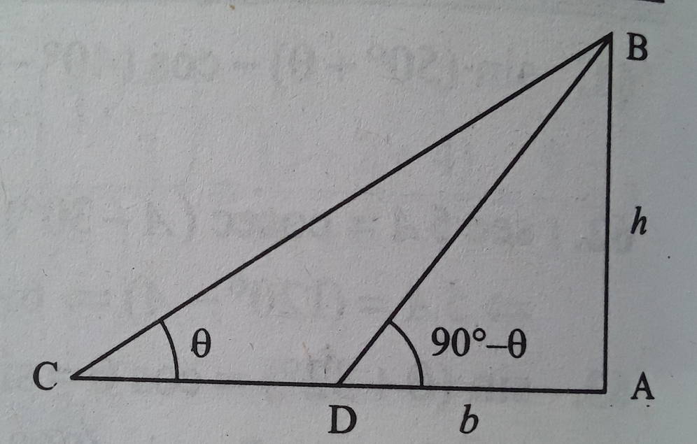 Right triangle Trigonometry in hindi [Q55]