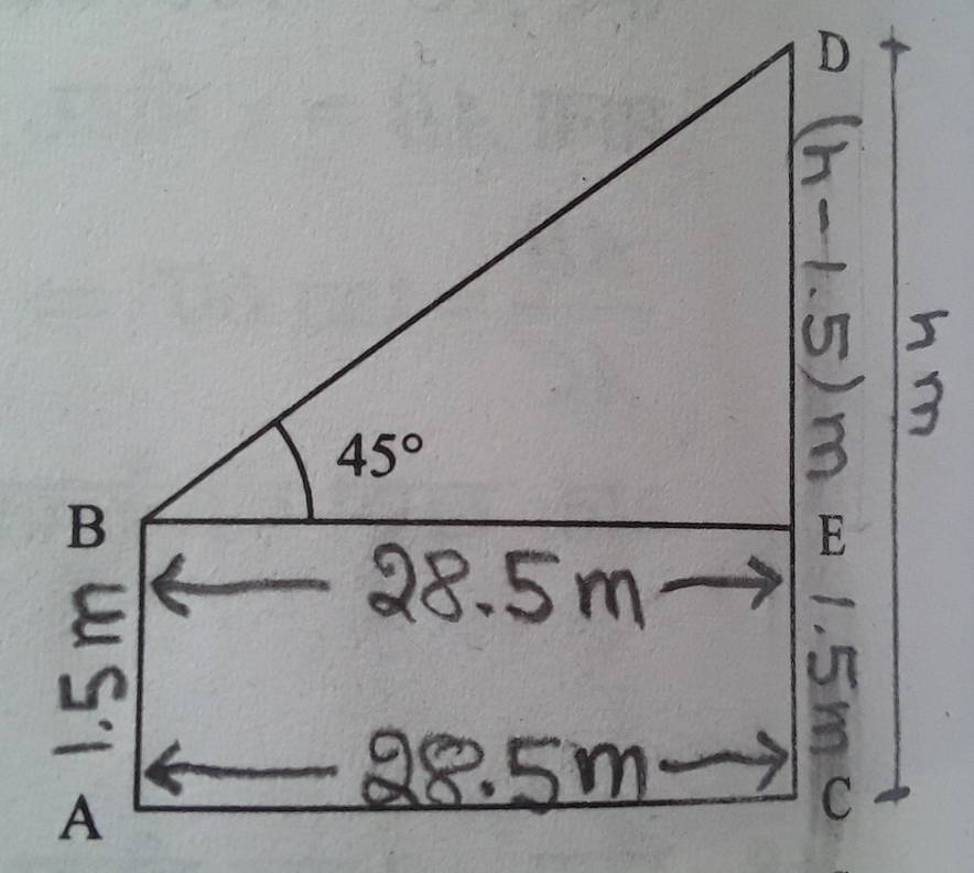 Right triangle Trigonometry in hindi [Q57]